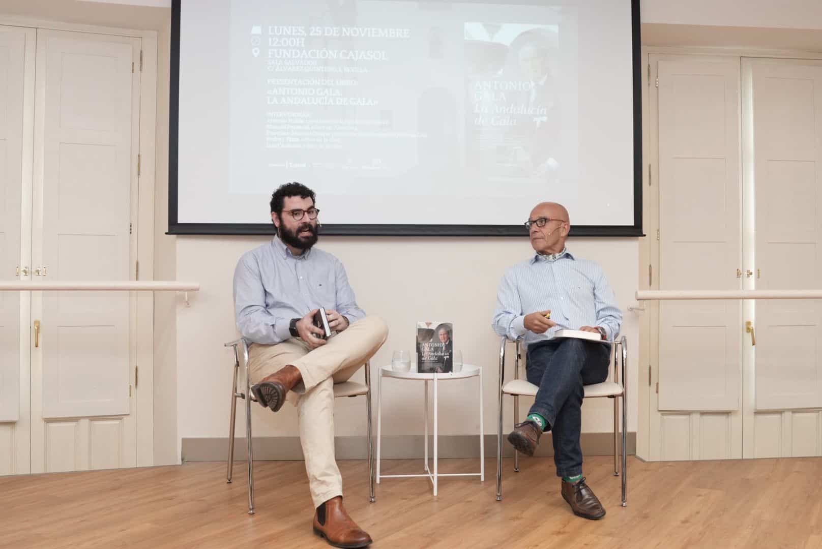 Antonio Pulido en la presentación de La Andalucía de Gala