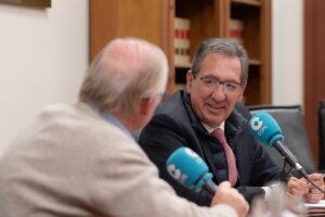 Antonio Pulido destaca las iniciativas culturales, sociales y solidarias de la Fundación Cajasol en su entrevista en COPE Sevilla