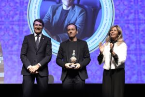 Antonio Pulido en los XX Premios Plaza de España en la Fundación Cajasol