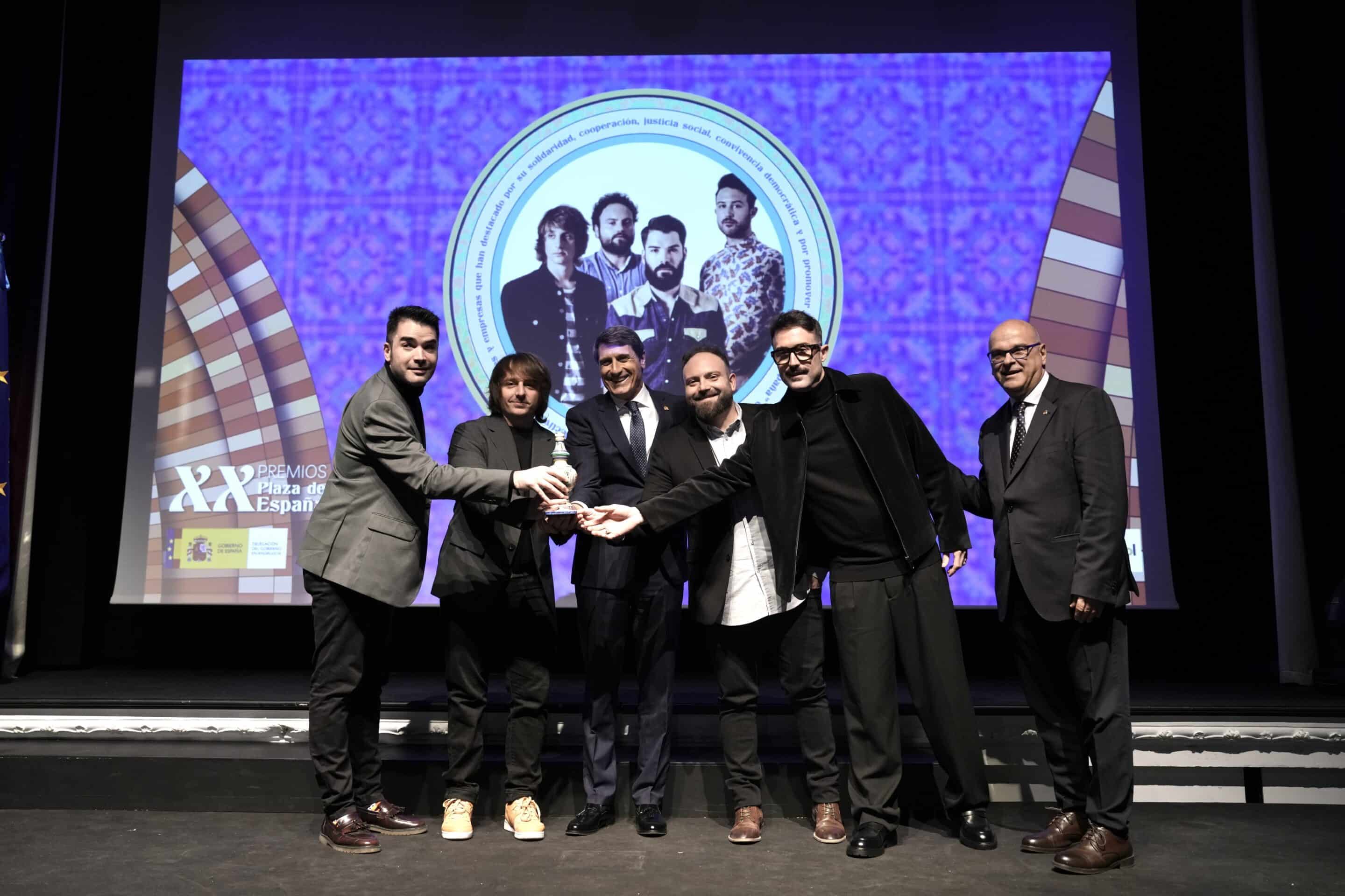 Antonio Pulido en los XX Premios Plaza de España en la Fundación Cajasol