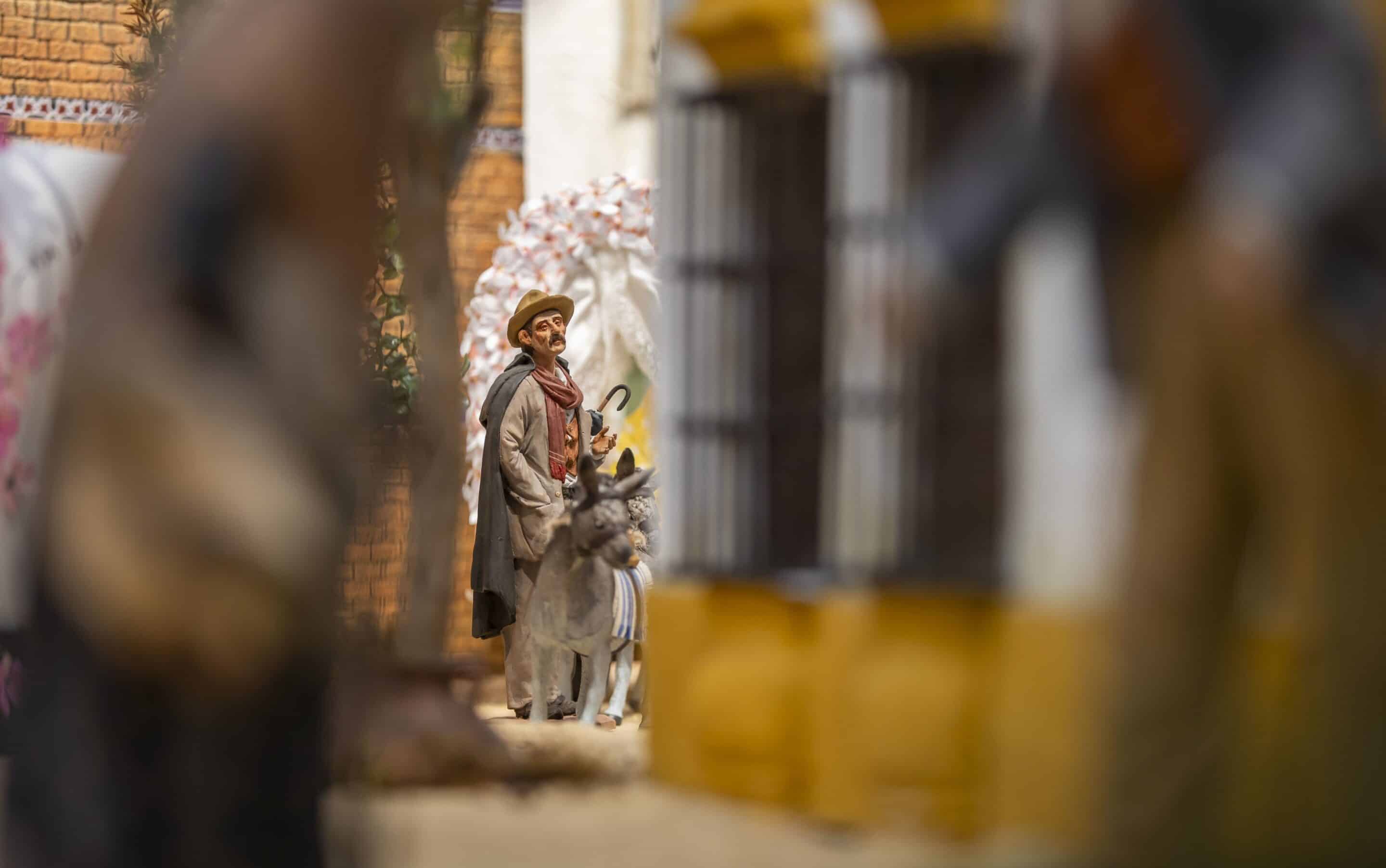 Belén rociero en el corazón de Huelva