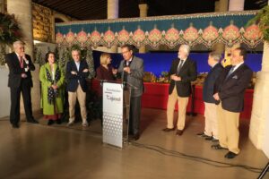 Antonio Pulido y María José García Pelayo inauguran el Belén Monumental de Plastilina en Jerez