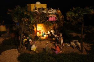 Antonio Pulido y María José García Pelayo inauguran el Belén Monumental de Plastilina en Jerez