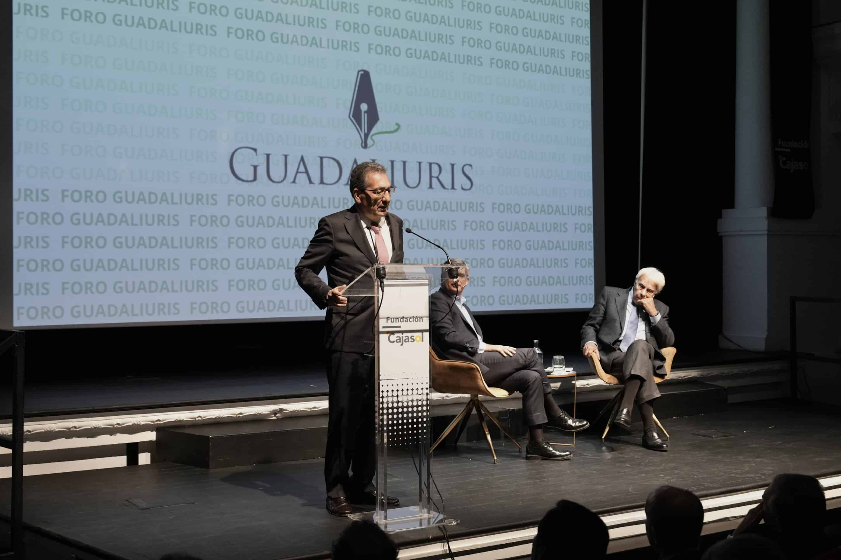 Foro Guadaliuris con Antonio Pulido y Felipe González