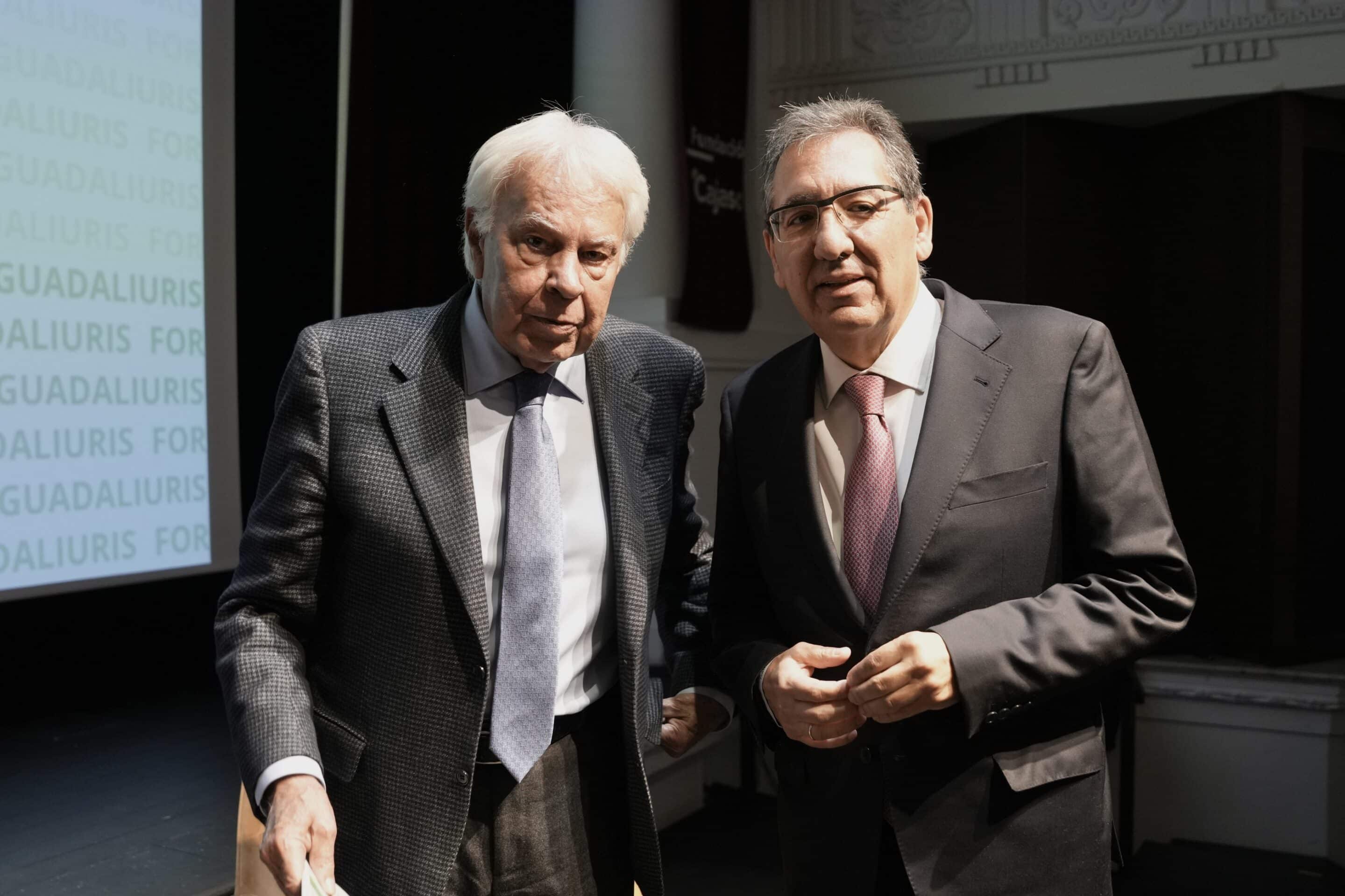 Foro Guadaliuris con Antonio Pulido y Felipe González