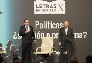 X edición de "Letras en Sevilla": Políticos: ¿solución o problema?