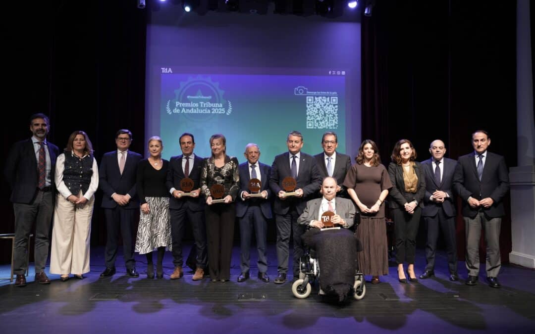 Antonio Pulido en los Premios Tribuna de Andalucía 2025