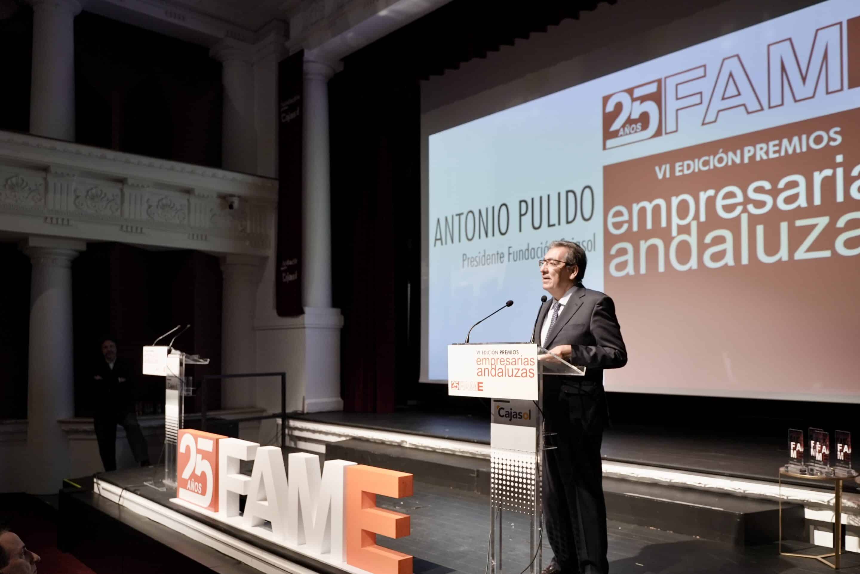 La Fundación Cajasol acoge la VI Edición de los Premios Empresarias Andaluzas de FAME