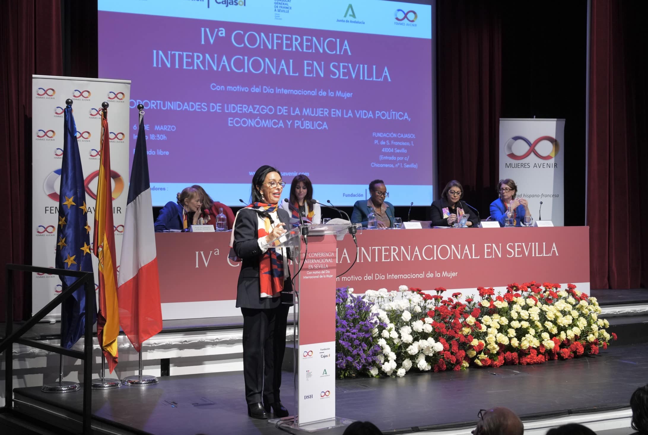 Antonio Pulido asiste a la IV Conferencia Internacional en Sevilla de Mujeres Avenir