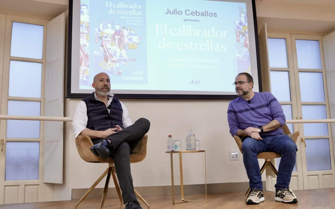 Julio Ceballos presenta en Fundación Cajasol su libro “El calibrador de Estrellas”