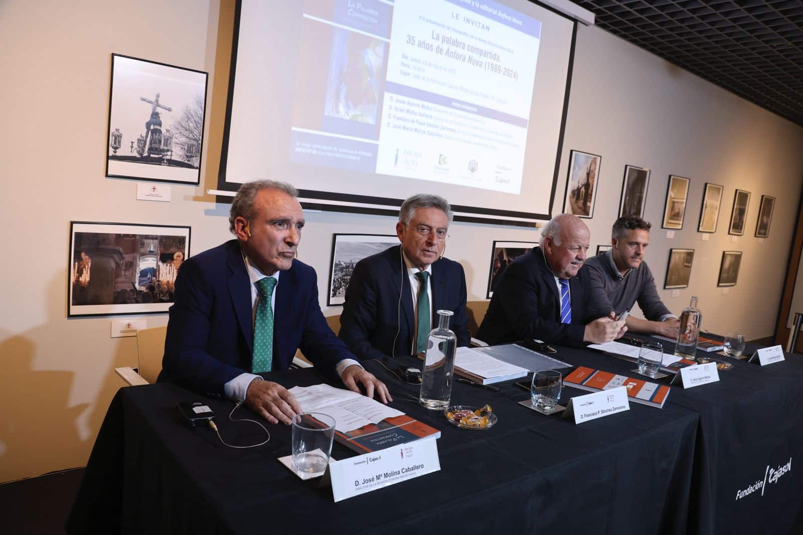 Presentación del monográfico “La palabra compartida. 35 Años de Ánfora Nova (1989-2024)”