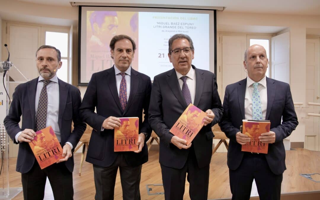 La Fundación Cajasol acoge la presentación del libro “Litri. Grande del toreo”