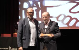 Antonio Pulido en los VI edición de los Premios Solidaridad de UGT Sevilla