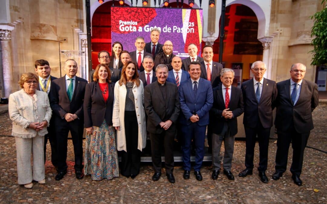 Córdoba celebra la entrega de los Premios Gota a Gota de Pasión 2025