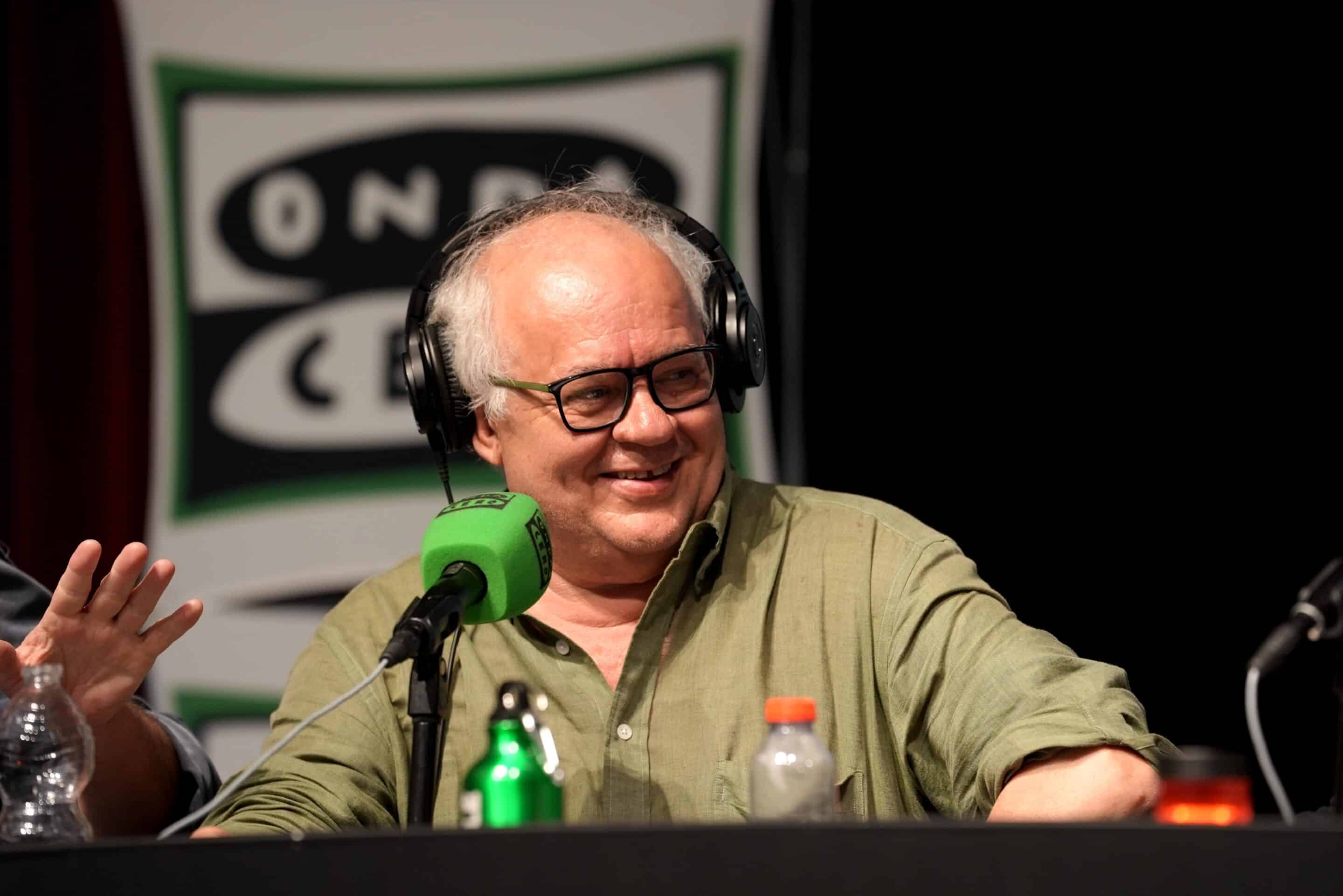 Antonio Pulido en Radioestadio Noche acompañando al Betis