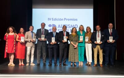La Fundación Cajasol, reconocida como Entidad Amiga en la gala de Autismo Sevilla sobre comunicación inclusiva