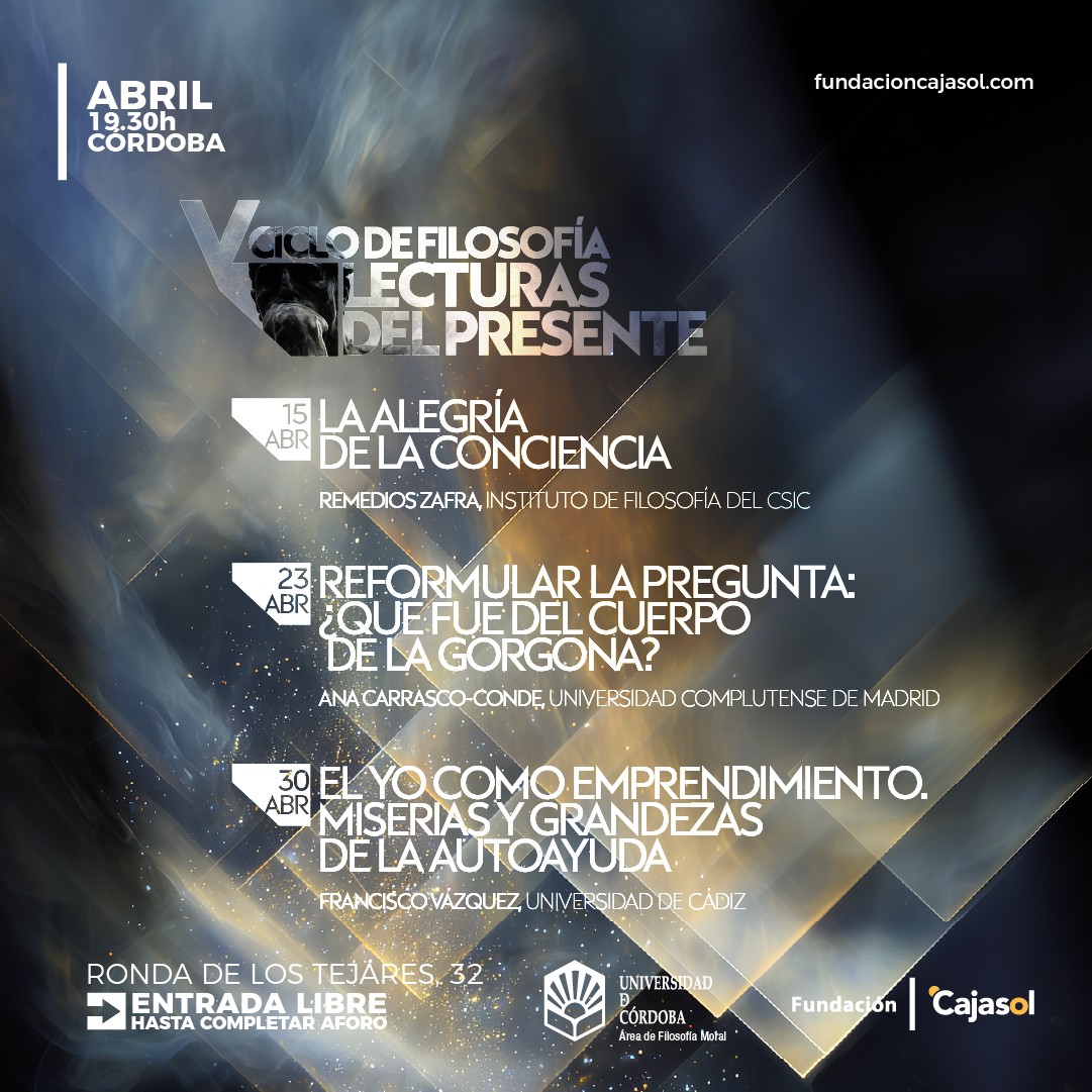 Remedios Zafra inaugura 'Lecturas del presente' en Córdoba