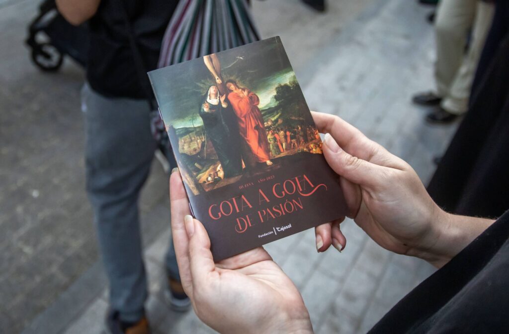 Programa de mano Gota a Gota de la Semana Santa de Huelva