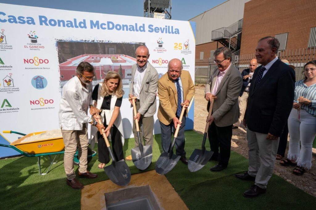 La Casa Ronald McDonald Sevilla, un paso más cerca de ser una realidad para las familias con hijos hospitalizados