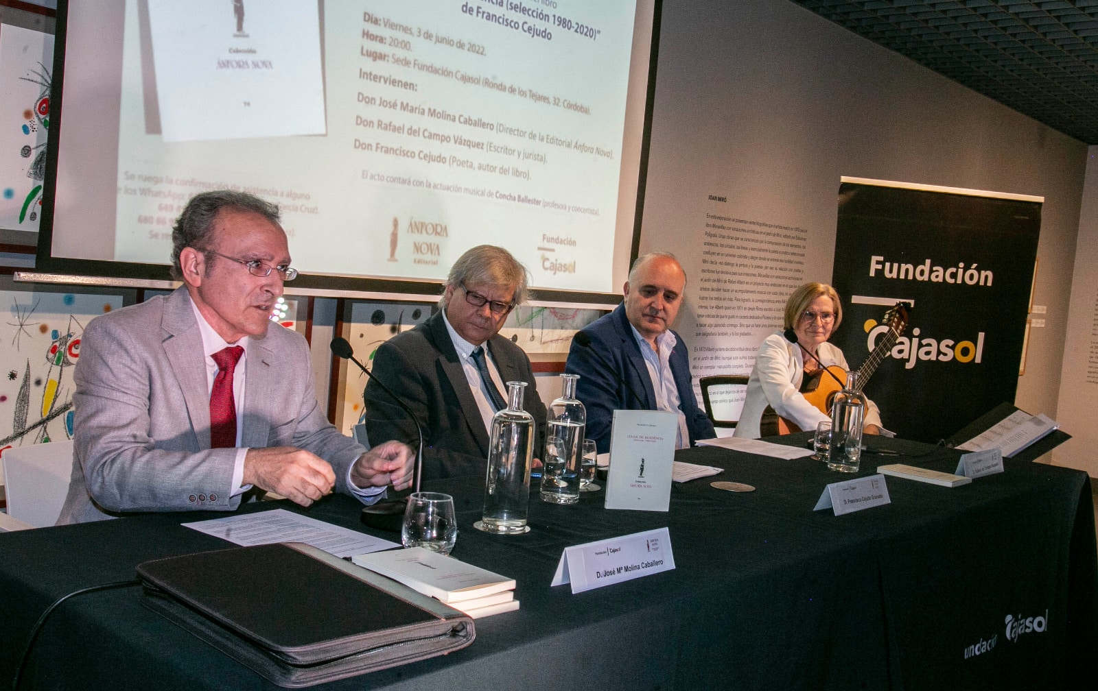 Francisco Cejudo presenta "Lugar de residencia (Selección 1980-2020)" en la Fundación Cajasol