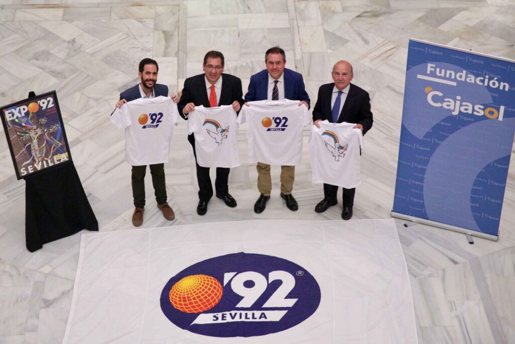 La Fundación Cajasol, principal colaboradora de los actos conmemorativos de la EXPO’92
