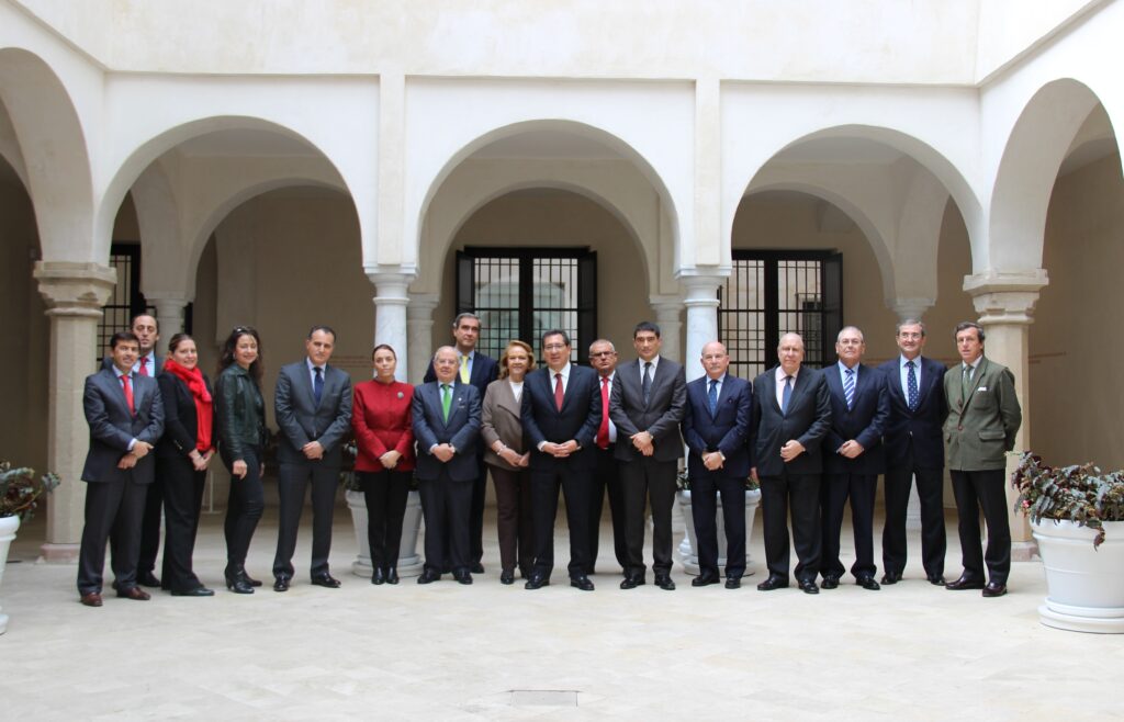 Reunión de la Junta Directiva de la Asociación de Fundaciones Andaluzas en el Museo Thyssen Málaga