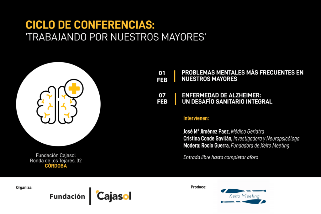 La Fundación Cajasol presenta el ciclo ‘Trabajando por nuestros mayores’ en Córdoba
