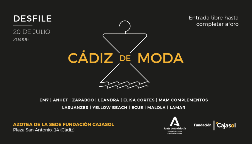 La Fundación Cajasol pone en marcha el ciclo «Cádiz de Moda»