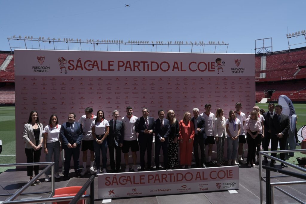 XVII edición de la iniciativa «Sácale partido al Cole» con la Fundación Sevilla FC