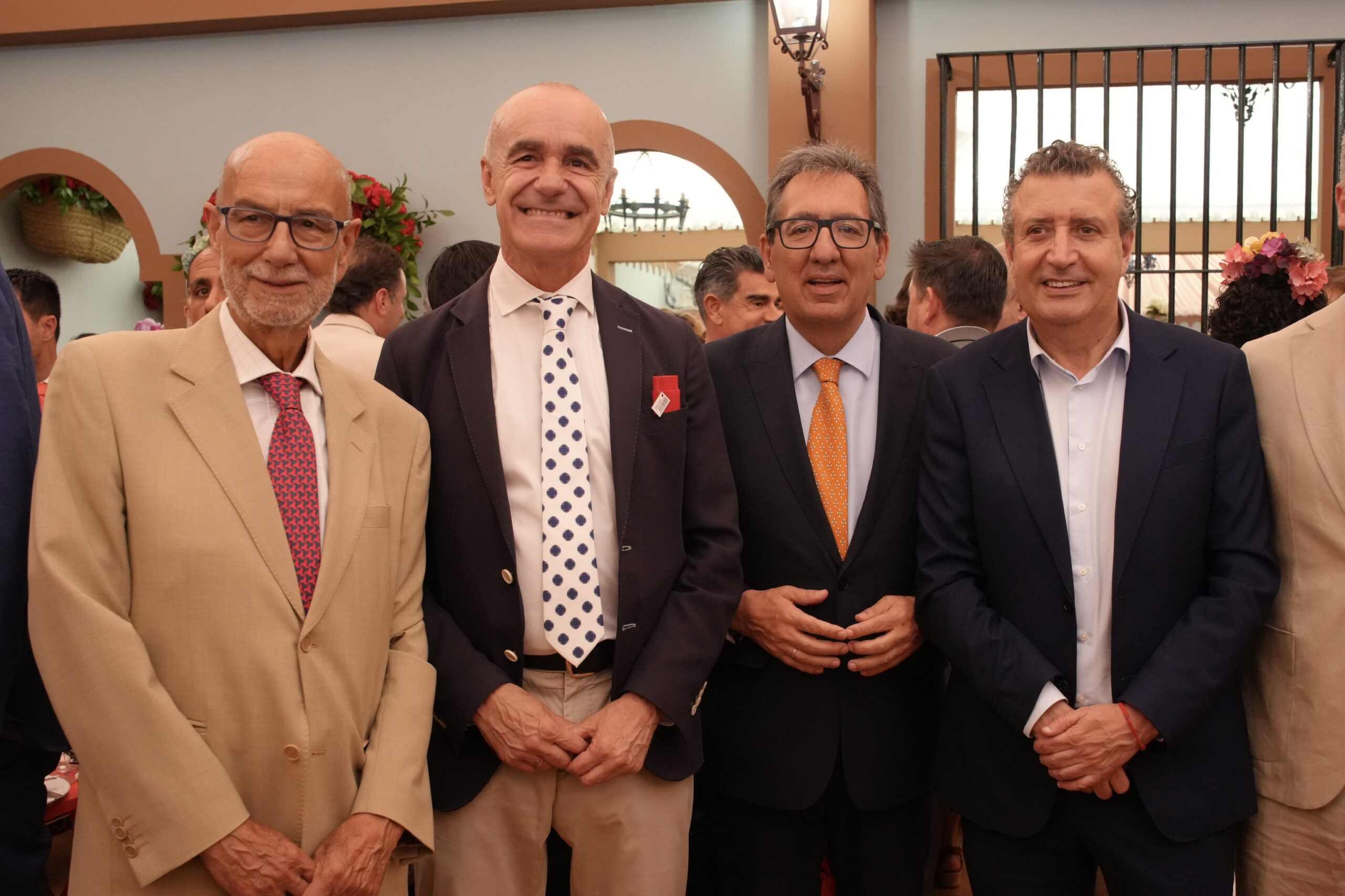 Feria de Abril en la caseta de la Fundación Cajasol