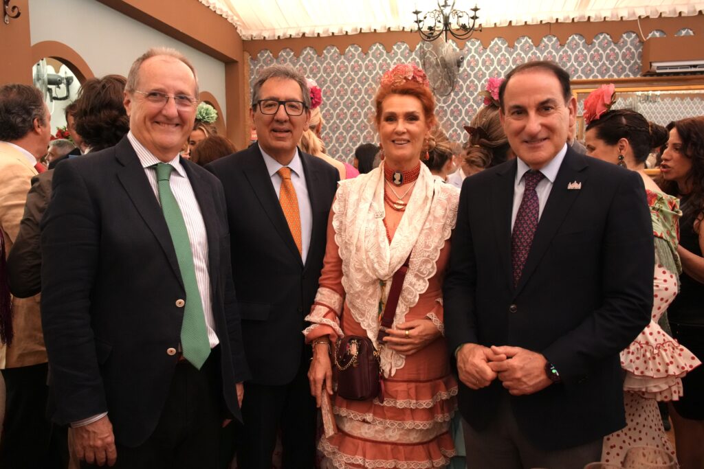 Feria de Abril en la caseta de la Fundación Cajasol