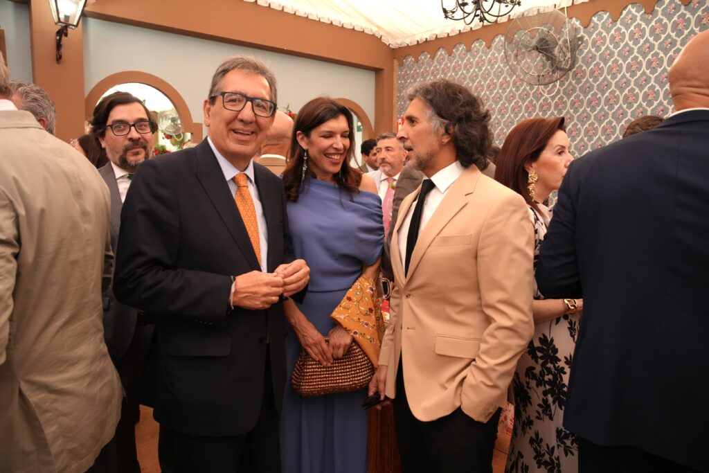 Feria de Abril en la caseta de la Fundación Cajasol