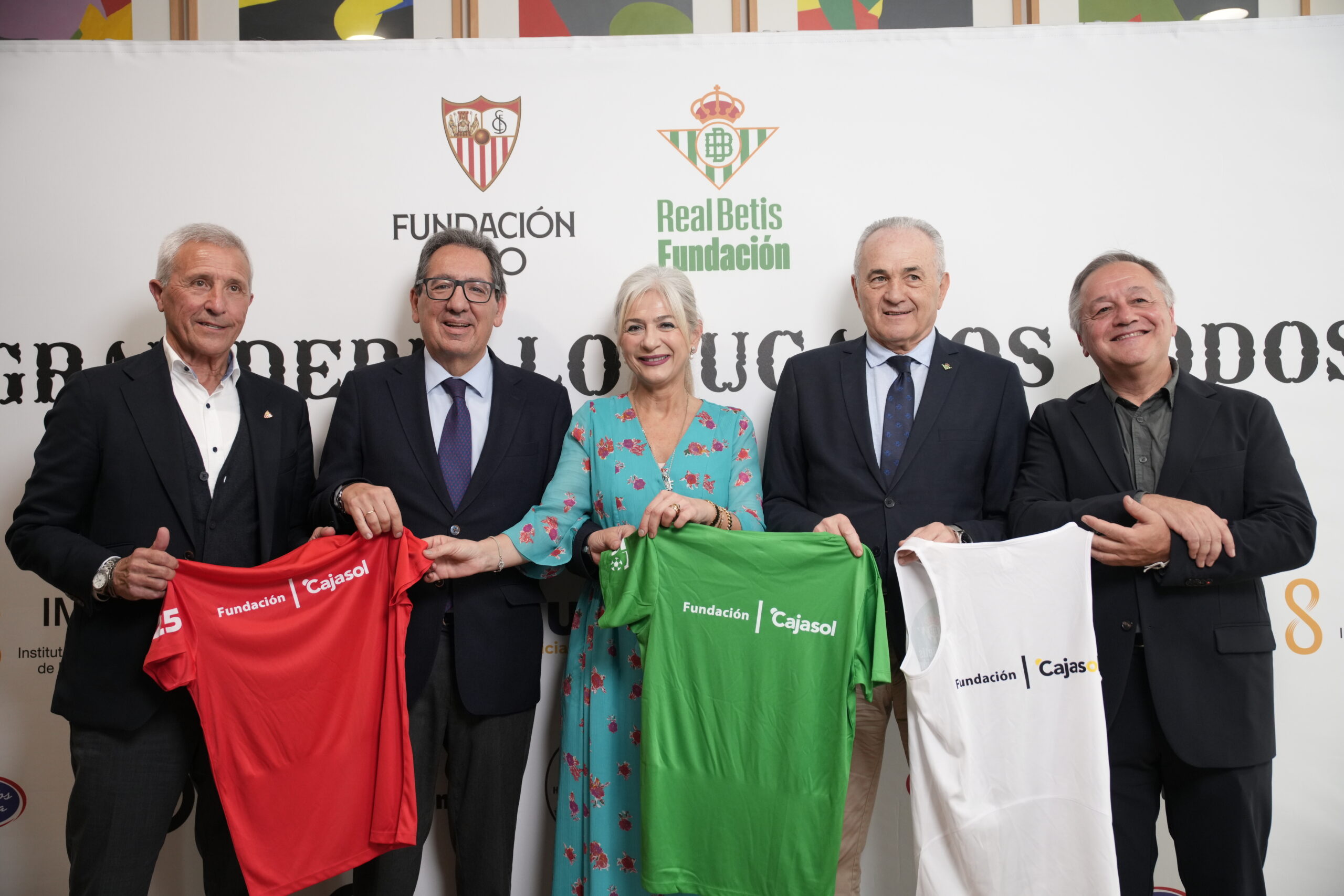 'El Gran Derbi lo jugamos todos' reunirá a once clubes en la previa del derbi sevillano con la colaboración de la Fundación Cajasol