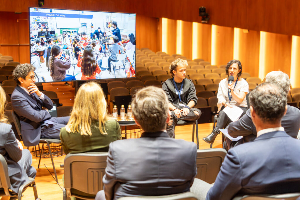 Antonio Pulido, en el Patronato de la Escuela Reina Sofía