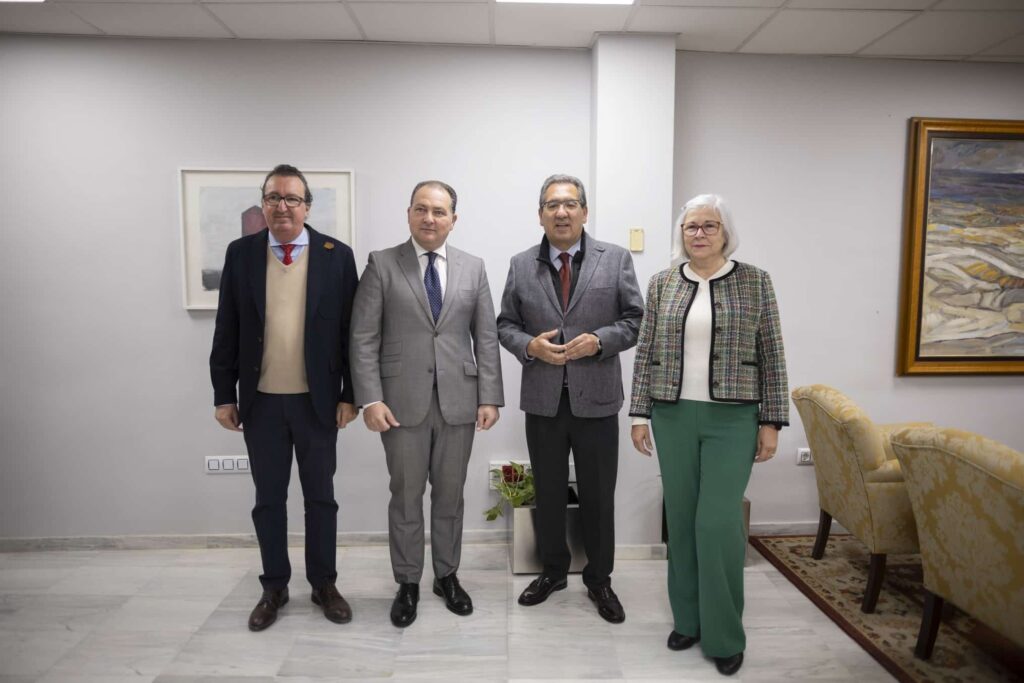 David Toscano, presidente de la Diputación de Huelva, en los Desayunos Informativos de Europa Press