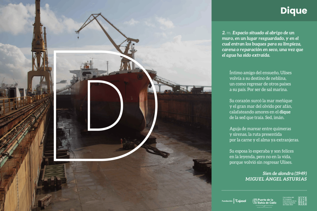 La Autoridad Portuaria y la Fundación Cajasol participan en el Congreso de la Lengua con la exposición Alfabeto Marinero