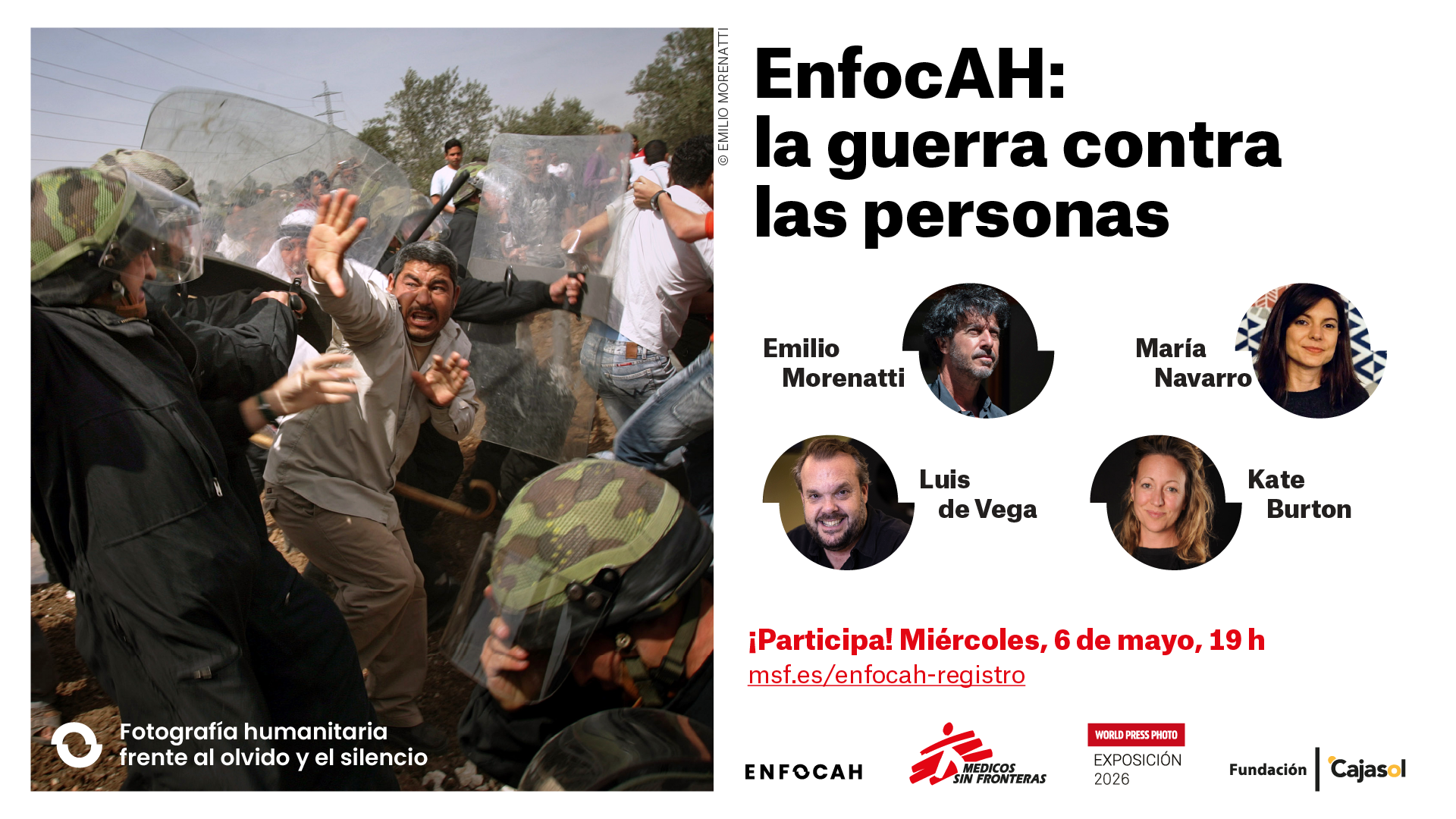 EnfocAH y Médicos Sin Fronteras en World Press Photo Sevilla