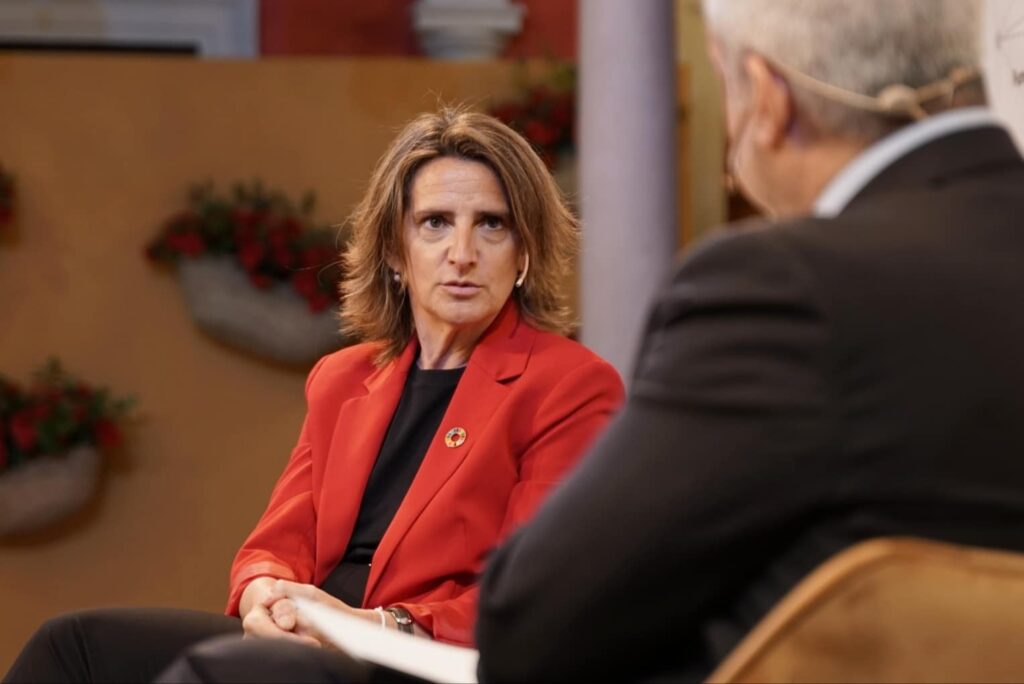 Encuentros SER con Teresa Ribera en la Fundación Cajasol