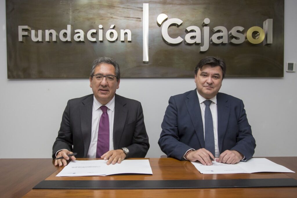 La Fundación Cajasol y el Ayuntamiento de Huelva firman un convenio de colaboración para el VII Festival Flamenco Ciudad de Huelva