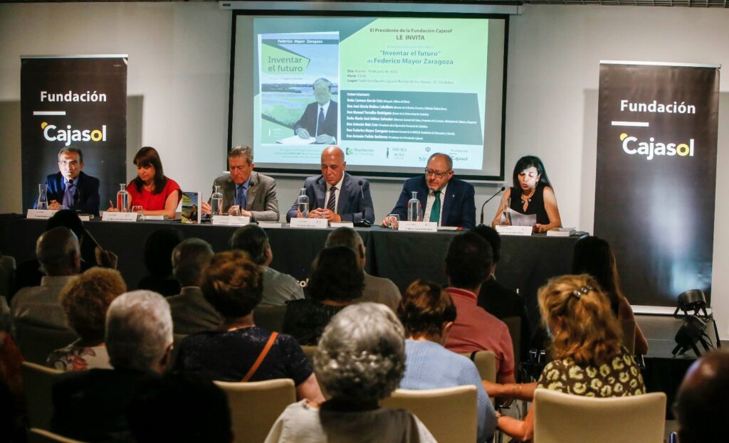Federico Mayor Zaragoza presenta en Córdoba su libro “Inventar el futuro”