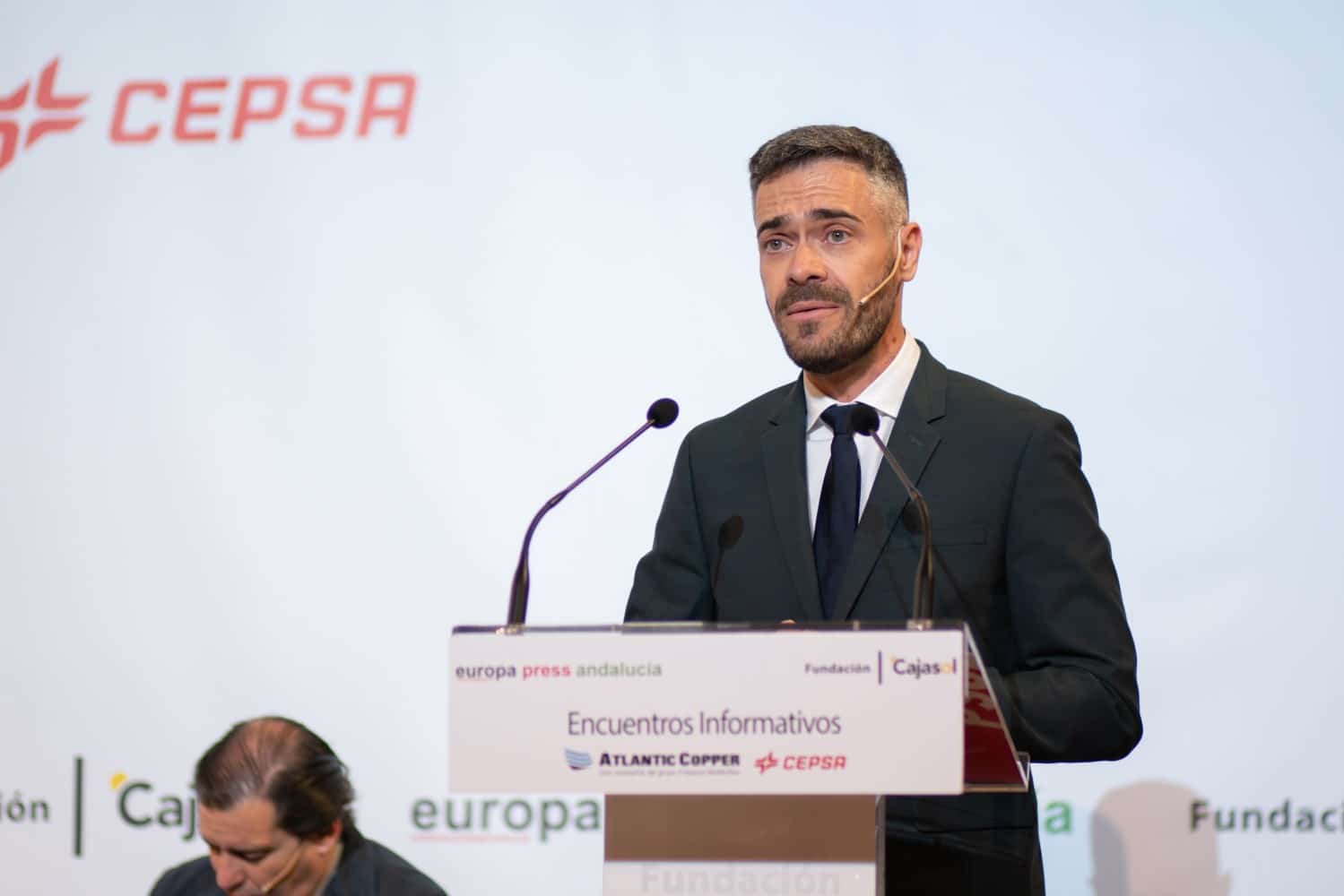 Felipe Sicilia y Juan Espadas en la Fundación Cajasol