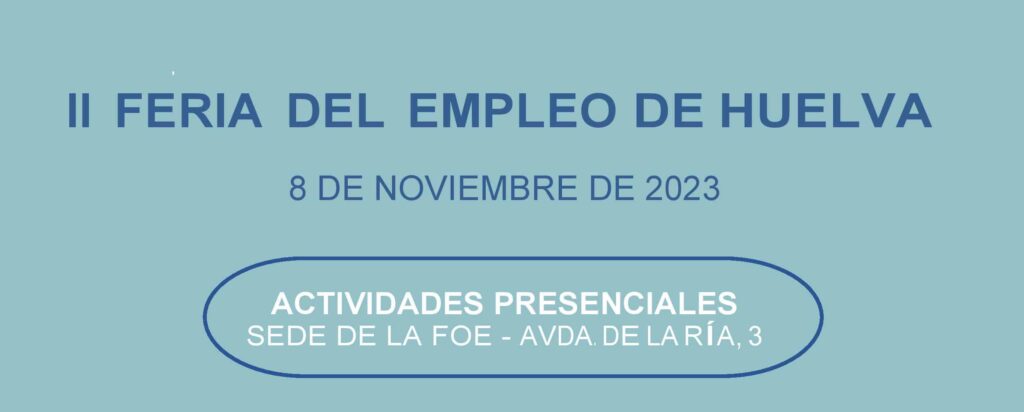 La II Feria del Empleo llega de la mano de la FOE y la Fundación Cajasol