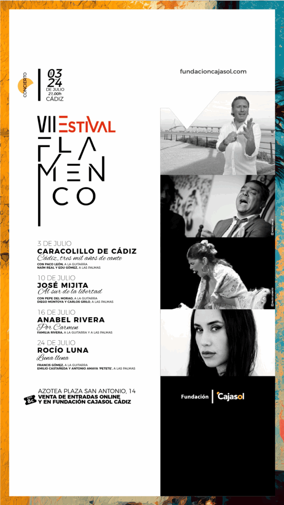 Verano en Cajasol llena Cádiz de conciertos al aire libre y actividades para toda la familia