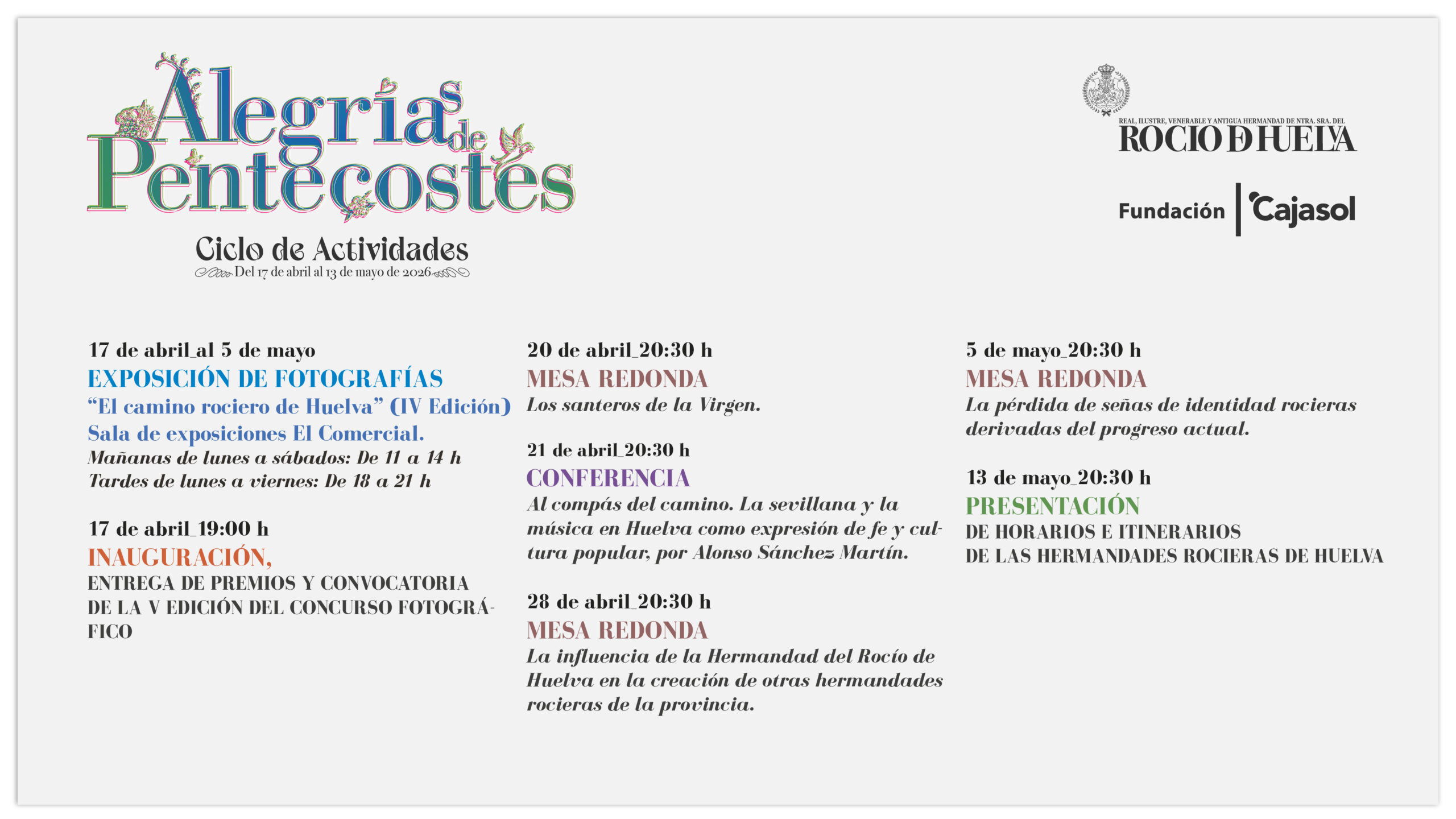 LOS SANTEROS DE LA VIRGEN