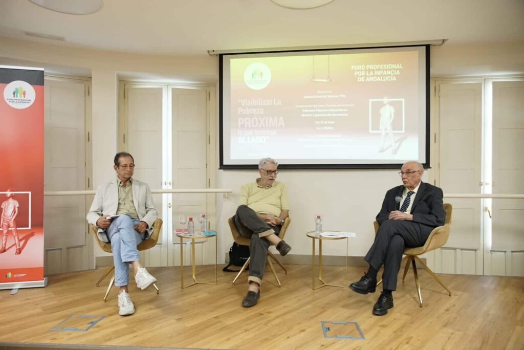 La pobreza más próxima se hace visible en el Foro Profesional por la Infancia de Andalucía, en Fundación Cajasol
