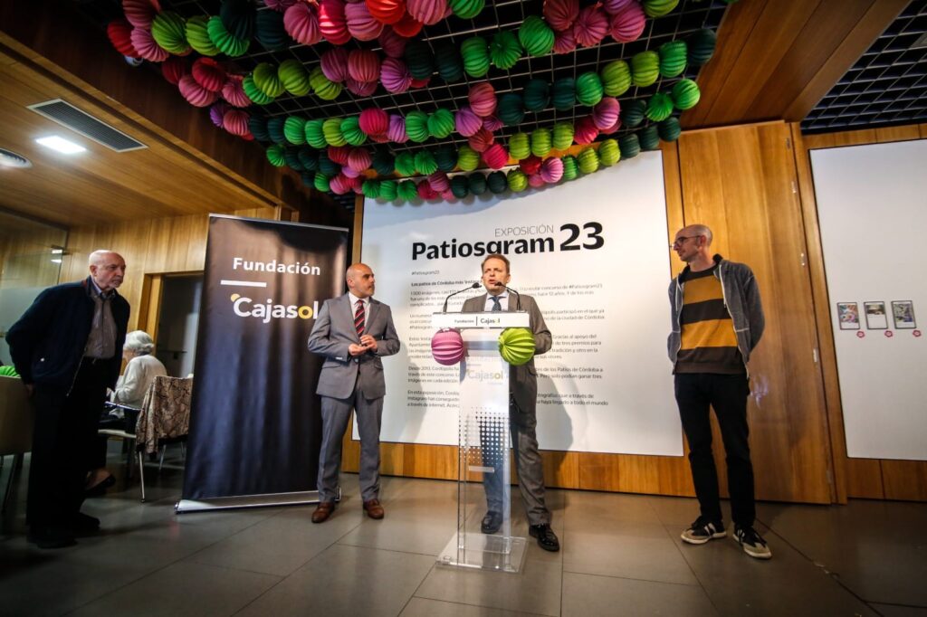 La Fundación Cajasol acoge a los 170 finalistas de #Patiosgram23