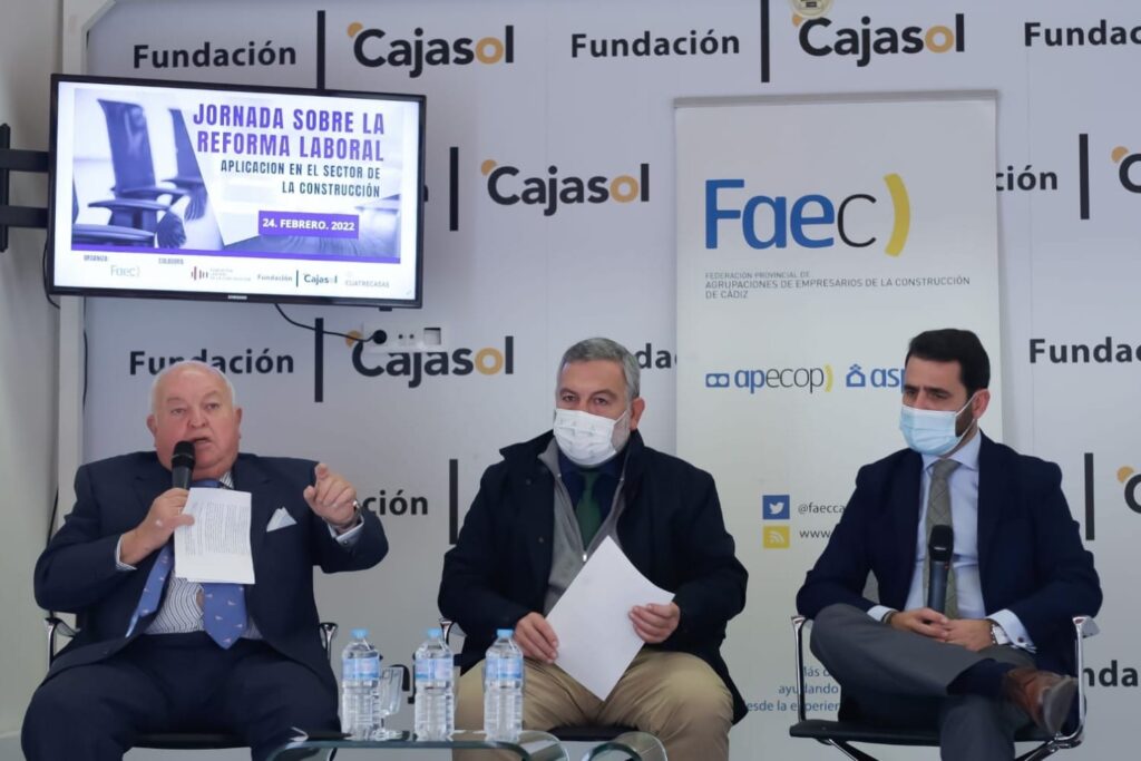 Jornada sobre la Reforma Laboral y su aplicación en el sector de la construcción
