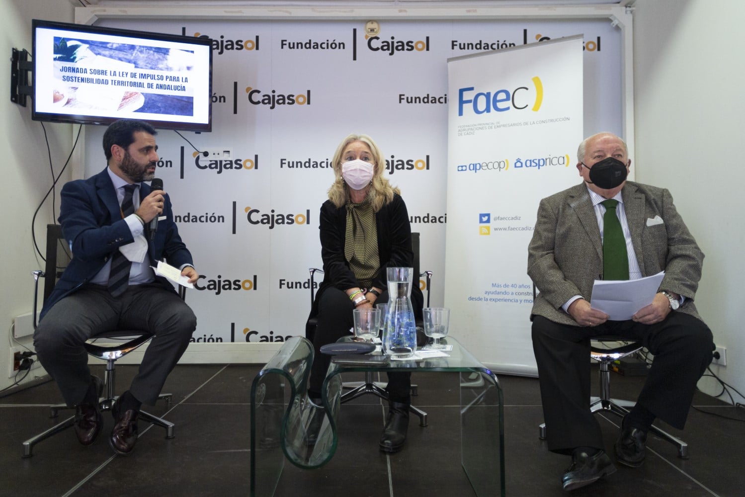 Jornadas sobre la Ley de Impulso para la Sostenibilidad Territorial de Andalucía en Fundación Cajasol Cádiz