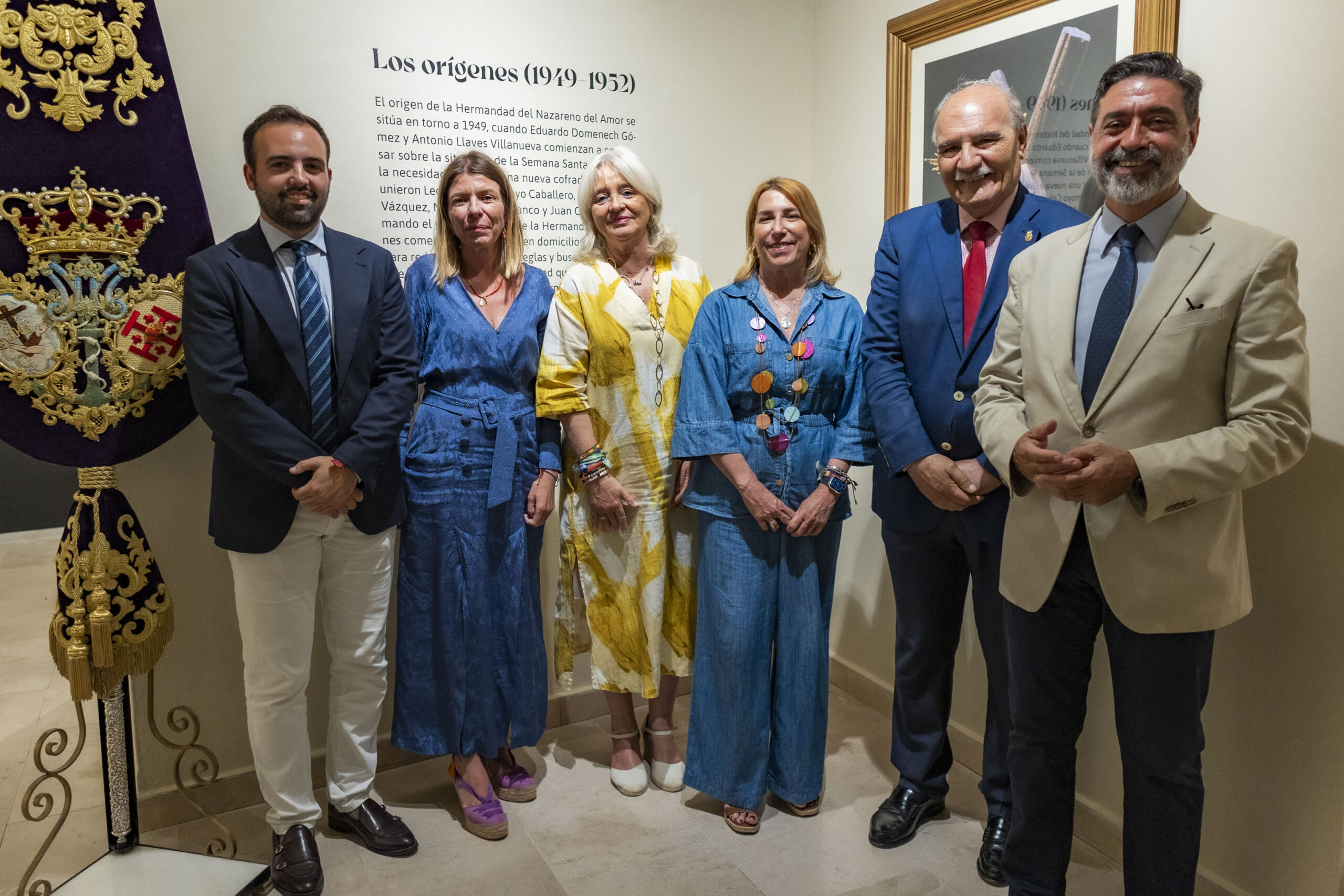 Del primer paso al nuevo palio de 2025: el Nazareno del Amor celebra su 75 aniversario en la Fundación Cajasol en Cádiz