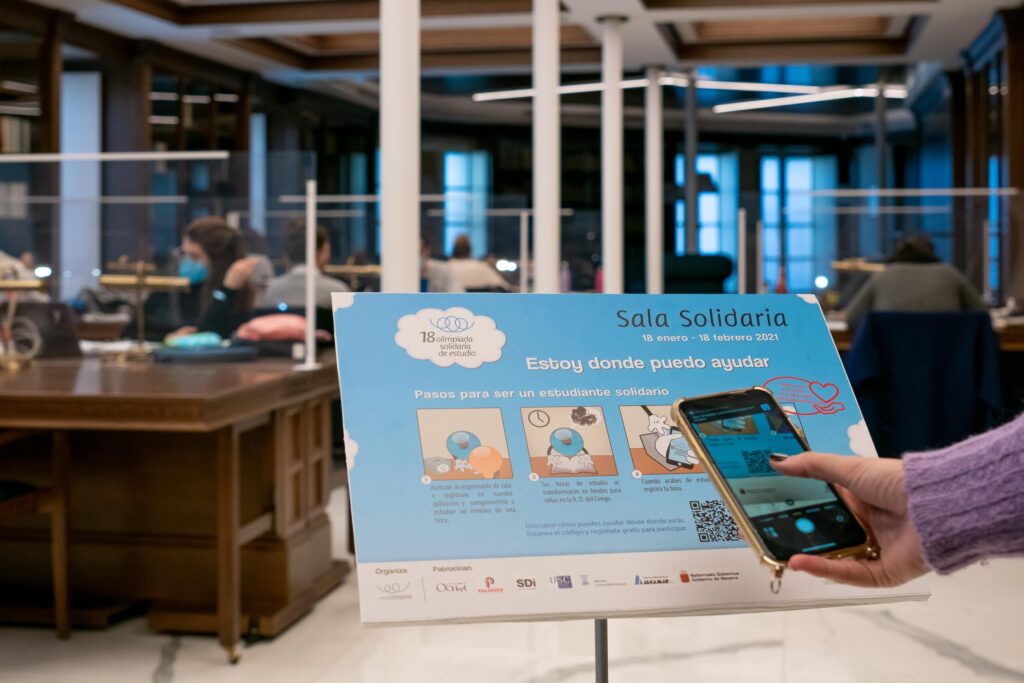 Olimpiada Solidaria de Estudio en la Sala Bécquer